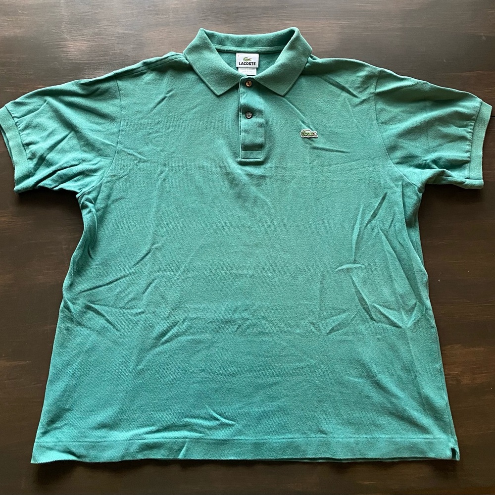 Lacoste Green Polo Shirt Size 6